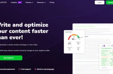 Surfer SEO – Main Page