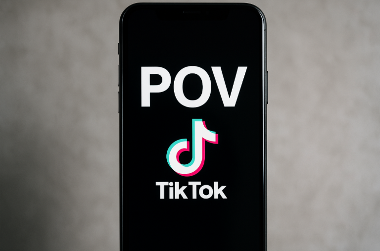 What does POV mean on TikTok
