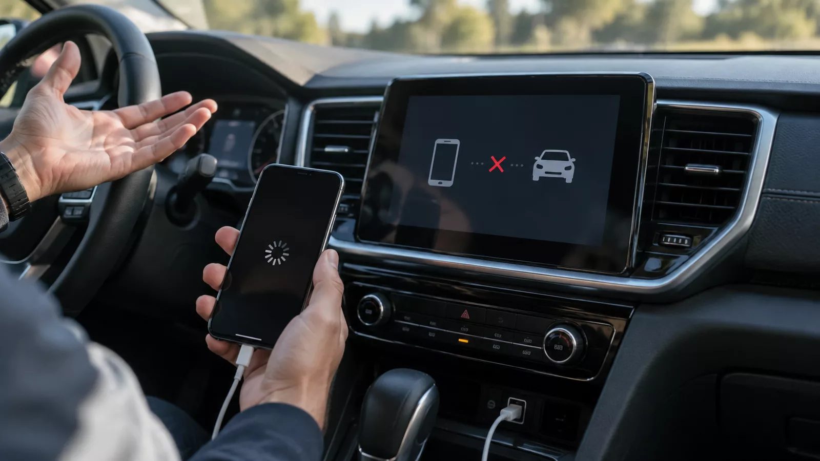 Android Auto не підключається до автомобіля та не бачить телефон