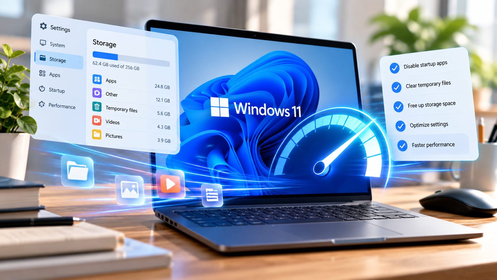 Як прискорити роботу ноутбука з Windows 11