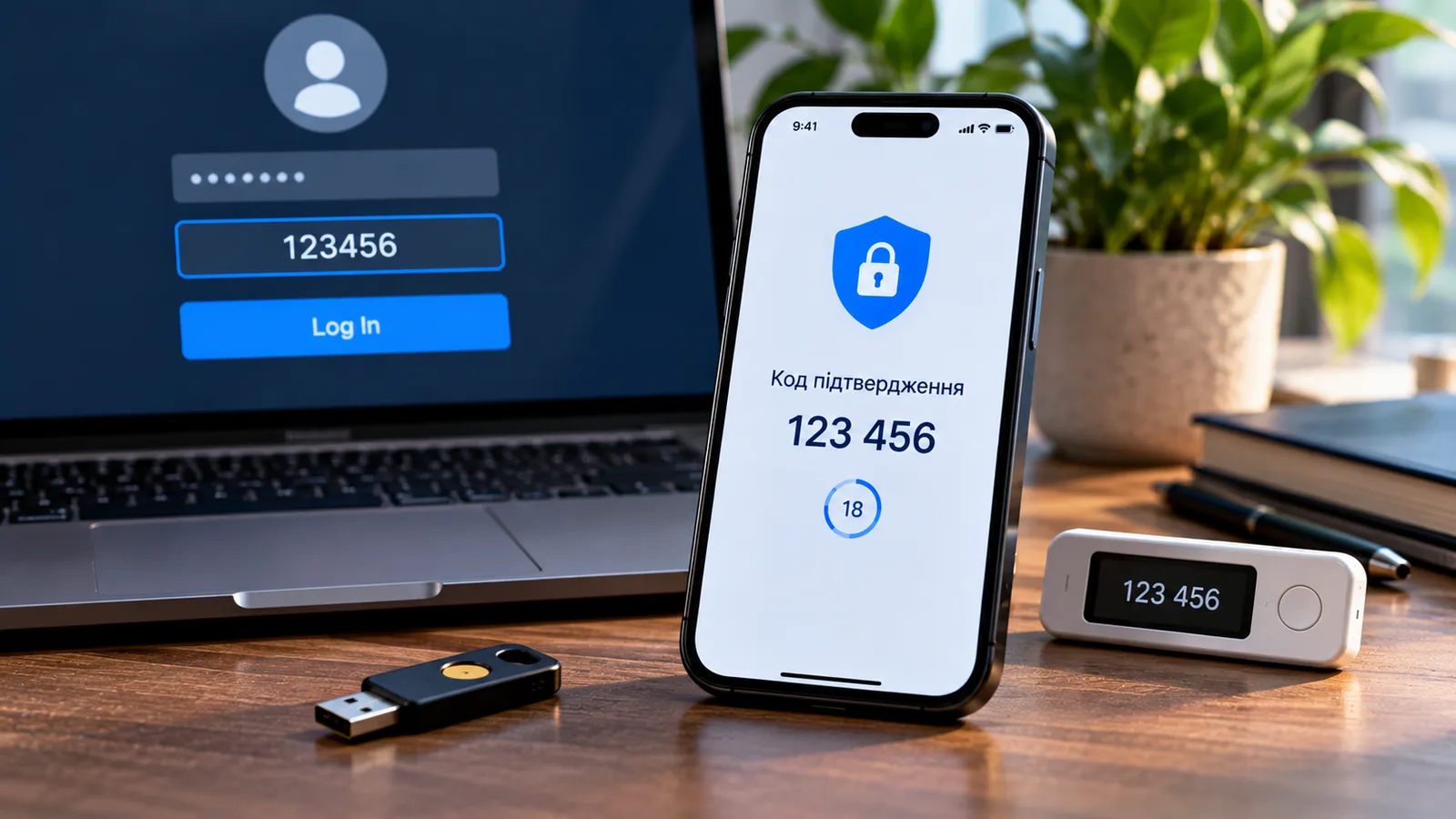 Як увімкнути двофакторну автентифікацію та налаштувати 2FA у 2026 році