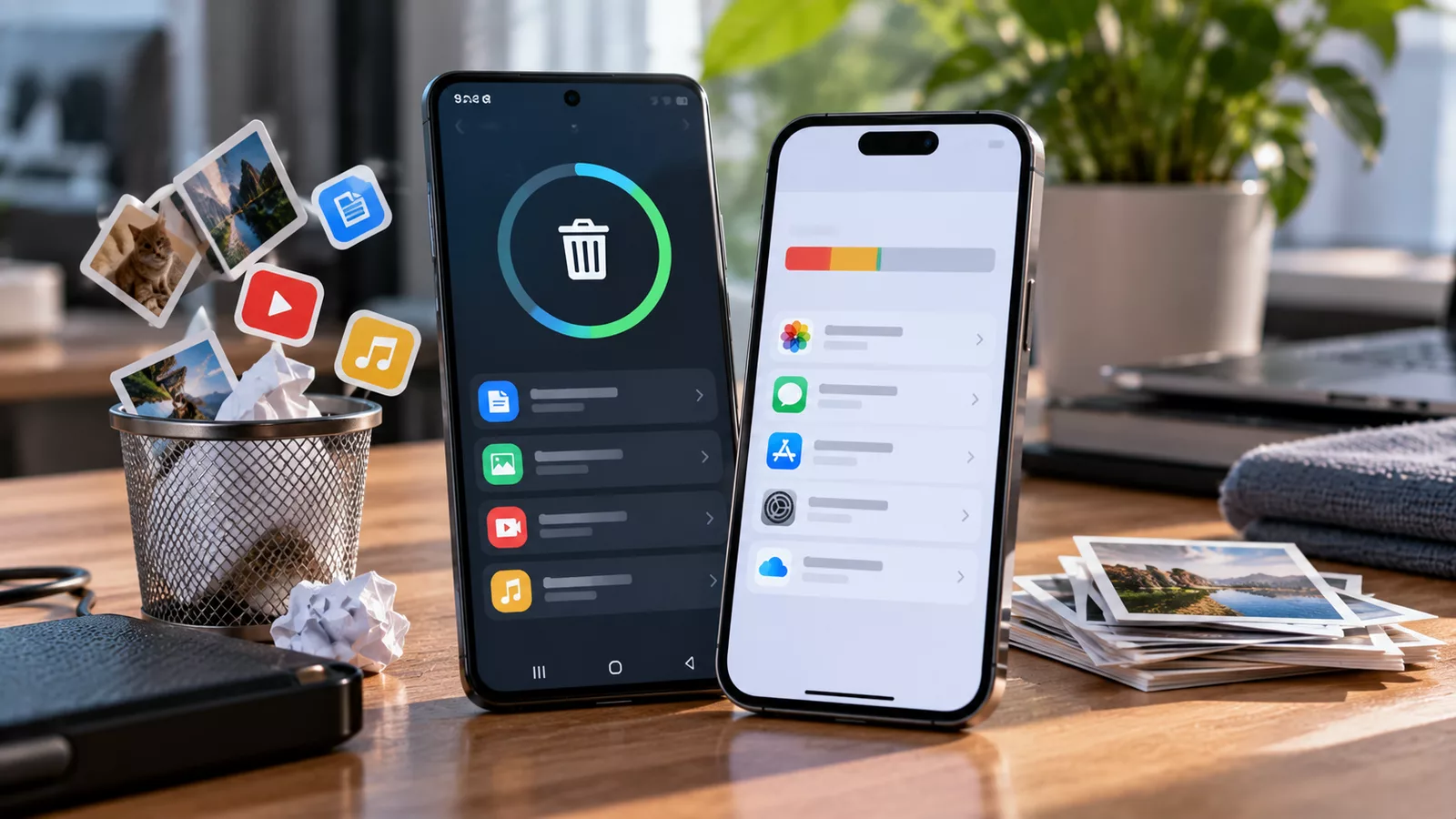 Як очистити пам'ять телефону Android та iPhone без втрати важливих файлів