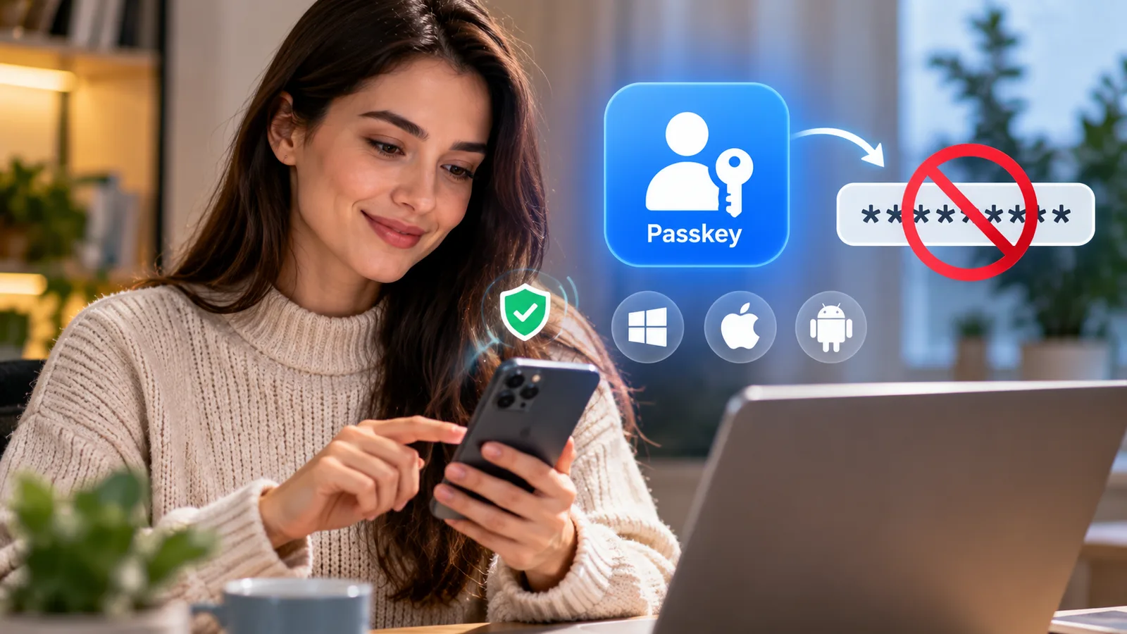 Що таке passkey і як ключ доступу замінює пароль у 2026 році