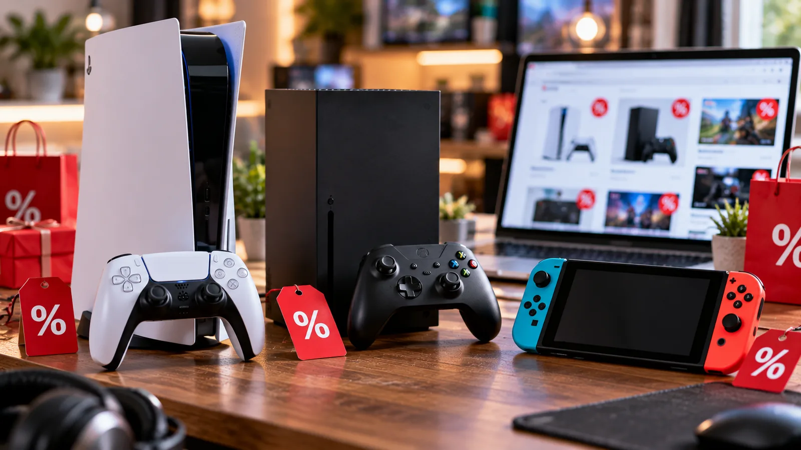 Знижки на ігрові консолі PlayStation Xbox і Nintendo – де купити дешевше