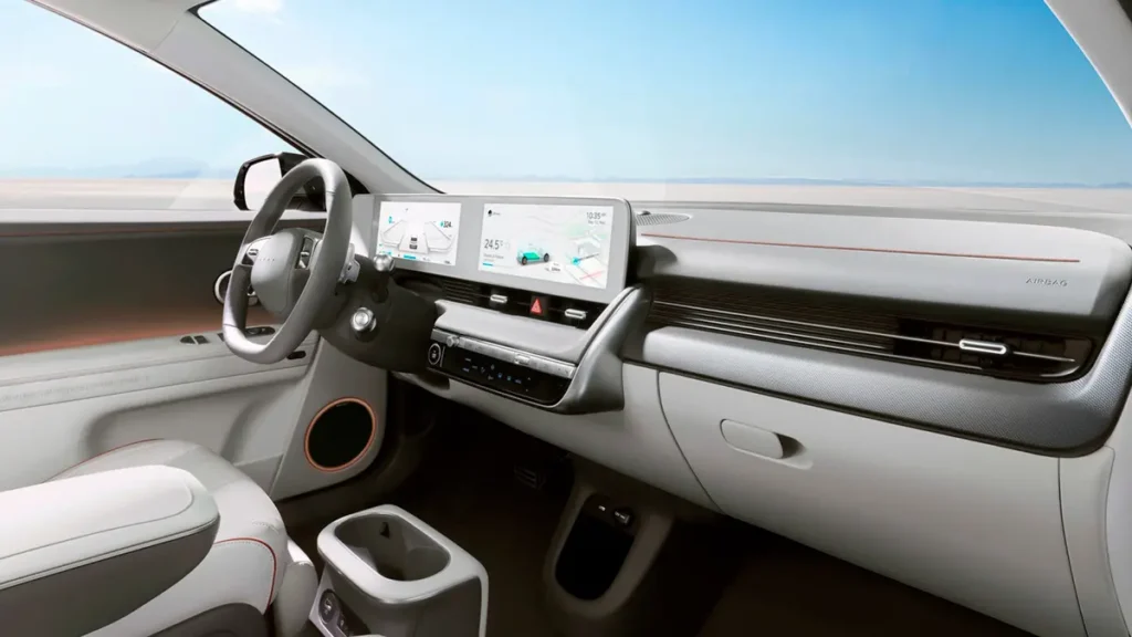 Hyundai Ioniq 5 Front Console View