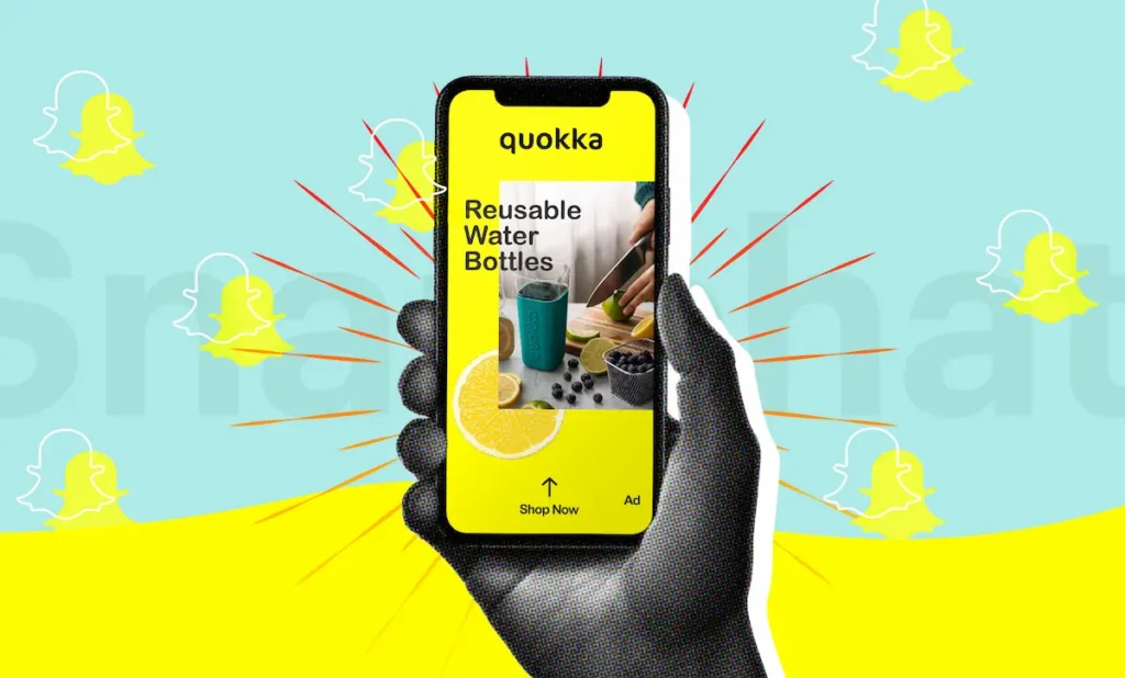 Snapchat має рекламний функціонал