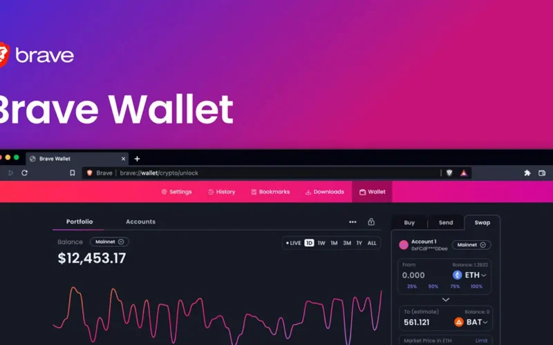 Brave Wallet в браузері