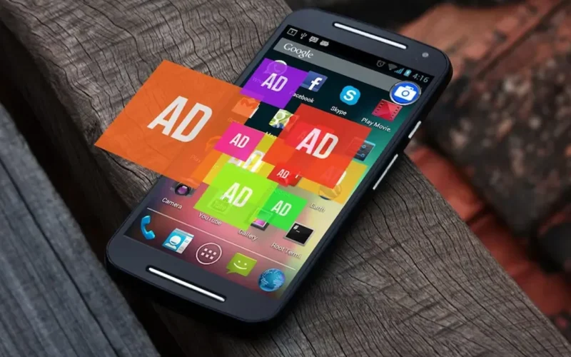 Спливаюча реклама в додатках на Android