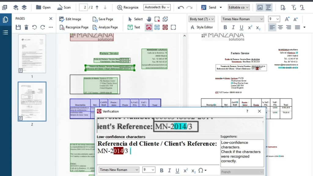 Convert PDF to Word with ABBYY FineReader