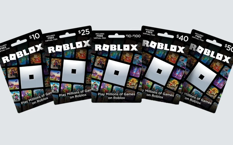 Пластикова подарункова карта Roblox