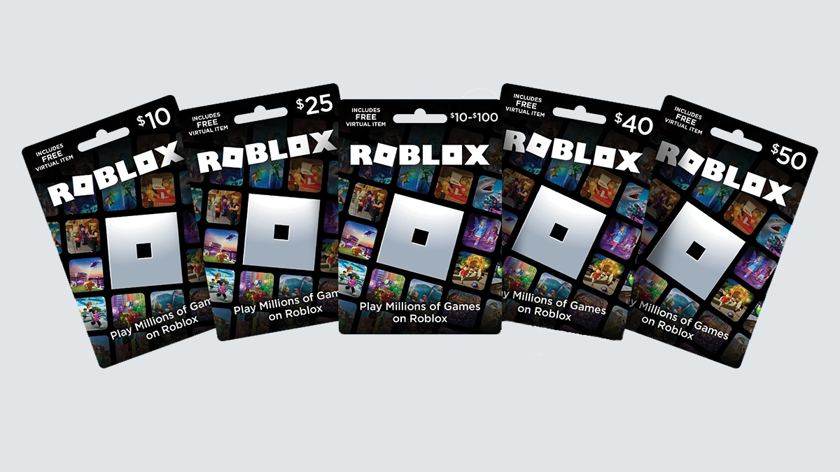 Пластикова подарункова карта Roblox