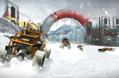 PSP latest game MotorStorm: Arctic Edge