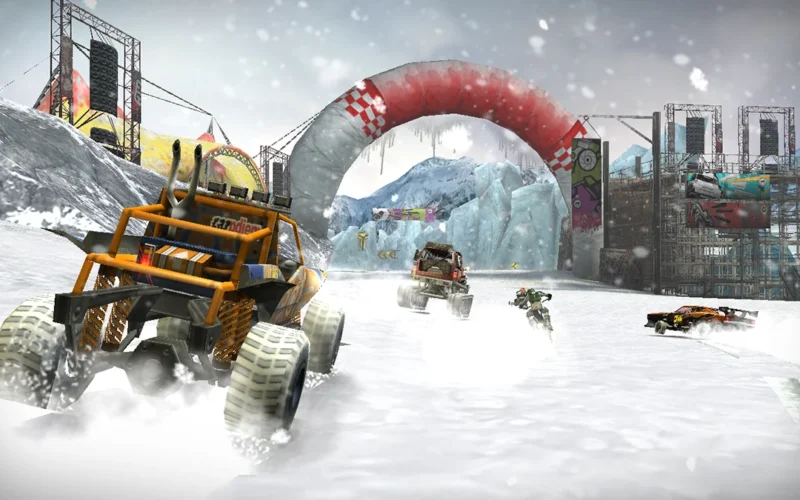 PSP latest game MotorStorm: Arctic Edge
