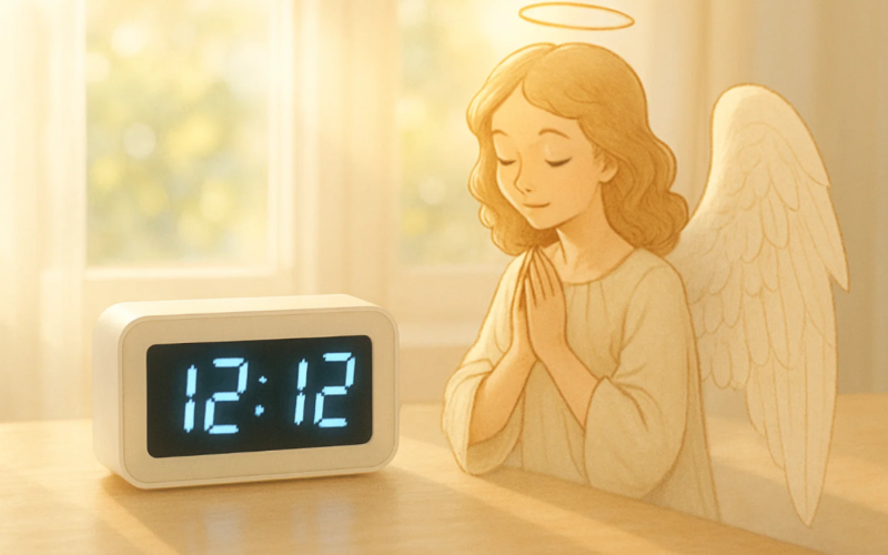 What 1212 means on the clock