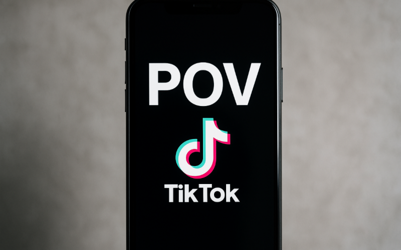 What does POV mean on TikTok