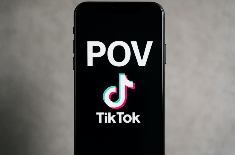 What does POV mean on TikTok