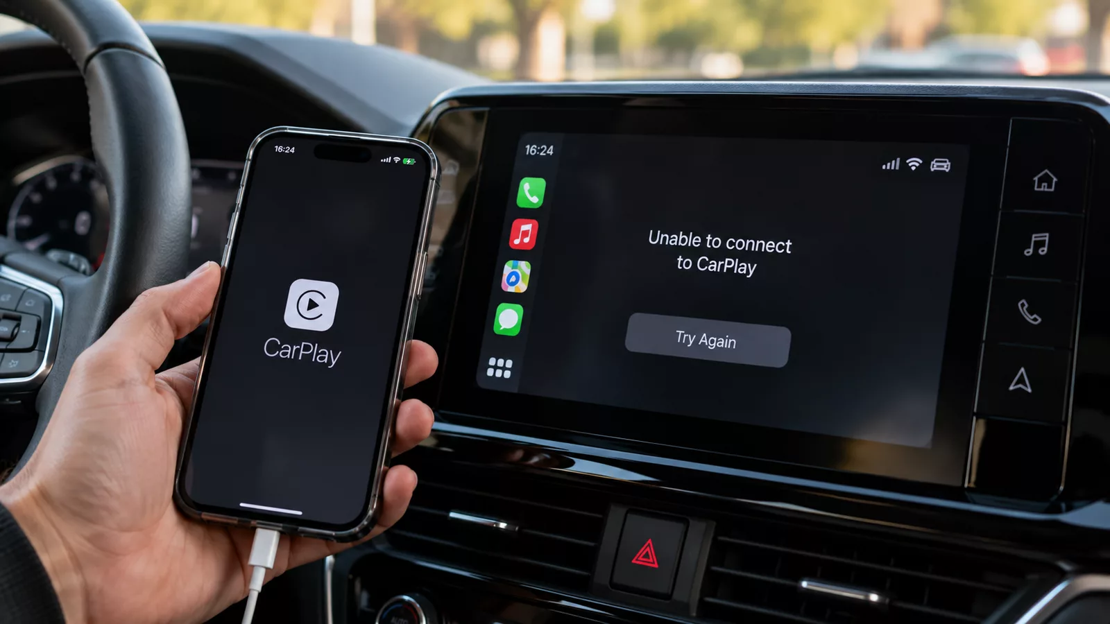 CarPlay не працює – перевірка підключення iPhone до мультимедіа автомобіля